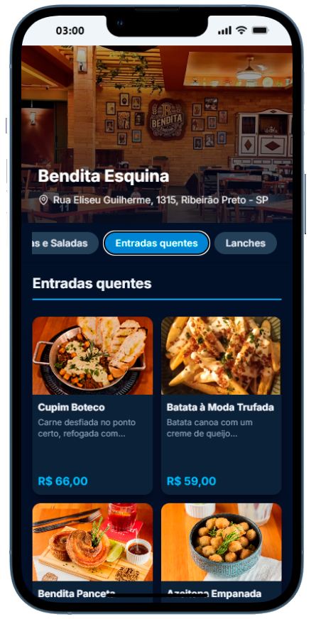 Cardápio digital e delivery RestaurantePro